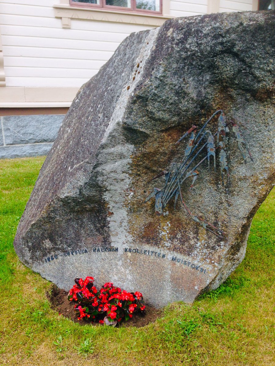 Finnish Famine Memorials tweet media