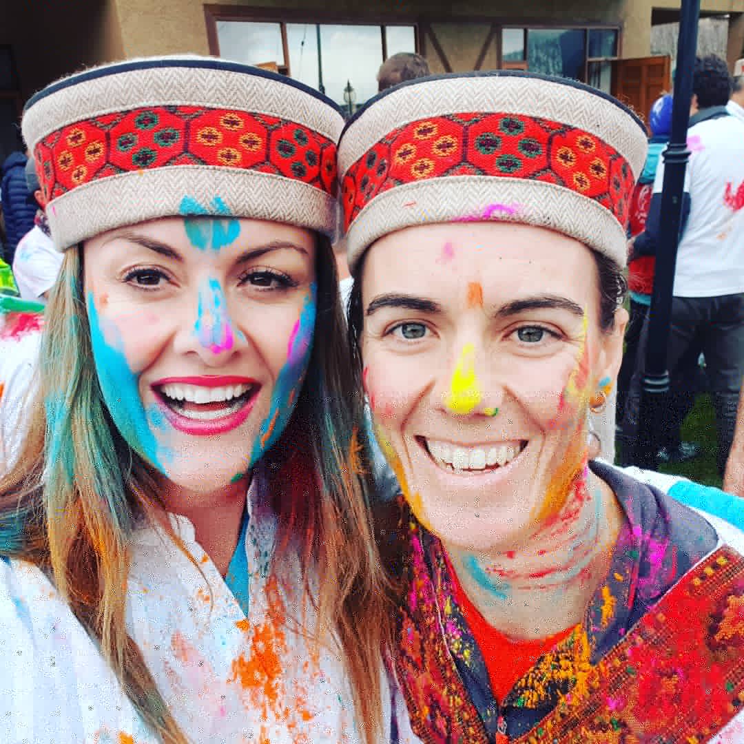 KineticHeidi's tweet photo. Holi festival in India! How lucky can one be? #expindia #himachal_pradesh #manali2shimla #incredibleindia #adventure #himalays #visitmanali #traveldiaries #Holi https://t.co/cxOpalKoao