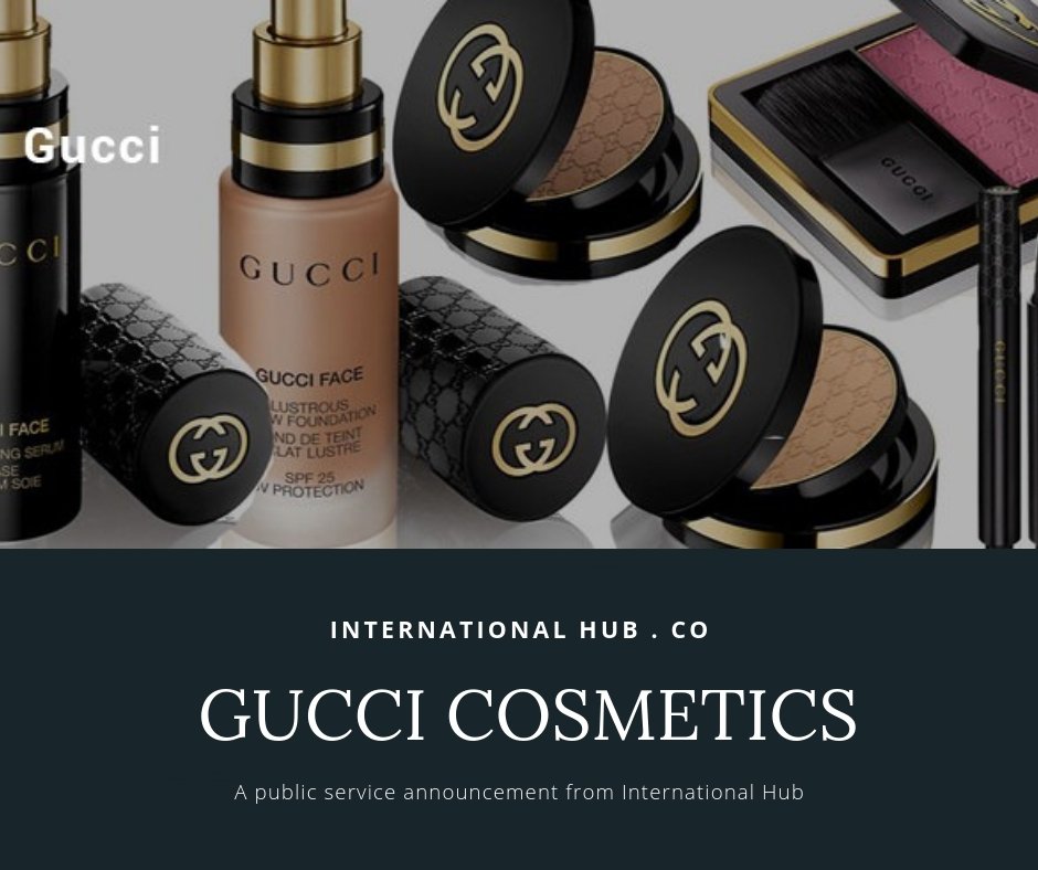 Interhub007's tweet photo. Now GUCCI cosmetics also available 
Get your product from our website with free delivery
https://t.co/68WnSfS9bZ
#cosmetics #cosmeticsale #cosmeticstyling #Cosmeticshoarder #cosmeticslens #cosmeticsdoctor #cosmeticsurgerypartnersLondon #cosmeticslovers 
#digitalmedia333 https://t.co/7NfPVOUkp3