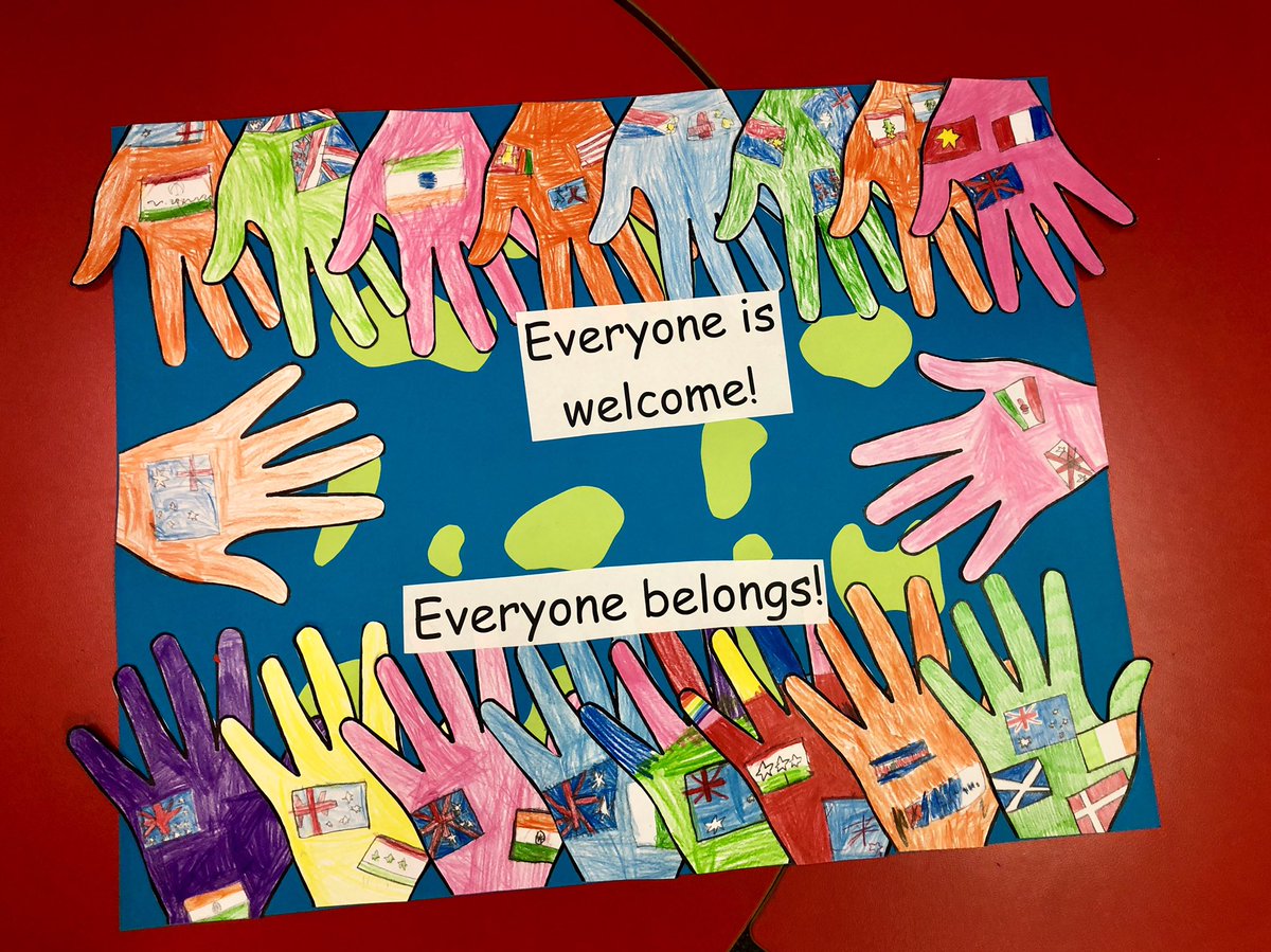 In 1 Blue we come from all different places, but everyone is welcome and everyone belongs! 🧡 #HarmonyDay #HarmonyDay2019 Leppington Public School