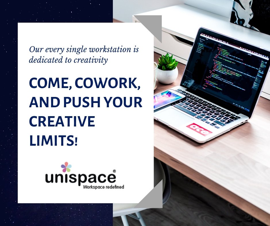 UnispaceBC's tweet photo. Our Every Single #Workstation Is Dedicated To Creativity Come, Cowork, And Push Your Creative Limits!
Book Now:
Call: 9100080011
Visit: https://t.co/3OaiX0slLO
-
#dedicateddesk #fixeddesk #coworking https://t.co/JykUxxF0No