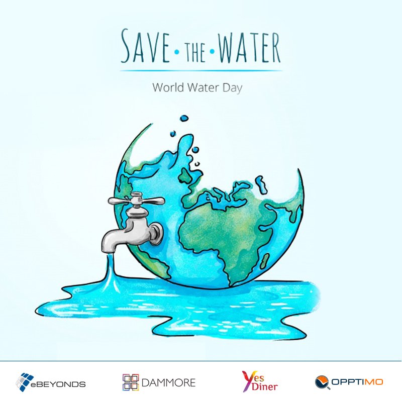 eBeyondsPartner's tweet photo. Today, March 22, on the World Water Day, we earnestly call on you to firm your resolve to consciously save water for all of us, the inhabitants of Planet Earth.
#WorldWaterDay2019 https://t.co/D2MxwP014v