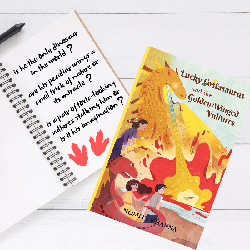 thebookishelf's tweet photo. An adventurous tale of Lucky, the dinosaur, which you'll love absolutely, no matter how old are you.

Lucky Costasaurus and the Golden-Winged Vultures by @Nomitak
Available on Amazon: https://t.co/LoG6KrN1OP

#LuckyCostasaurus #NomitaKhanna #book #readerslovebook #bookishelf https://t.co/ArDFNV9nyE