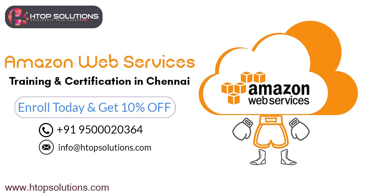 htopsolutions1's tweet image. Enroll Today to get 10% discount on #AWS #courses Fees only at @htop_solutions Solutions. Contact: 91 9500020364

bit.ly/2WOWgE3