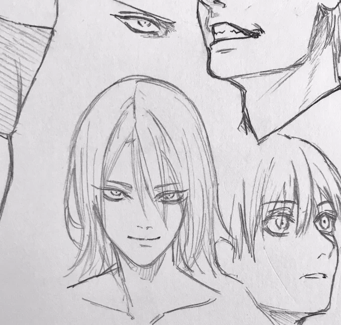 やっぱこういう絵柄の方が描きやすい 