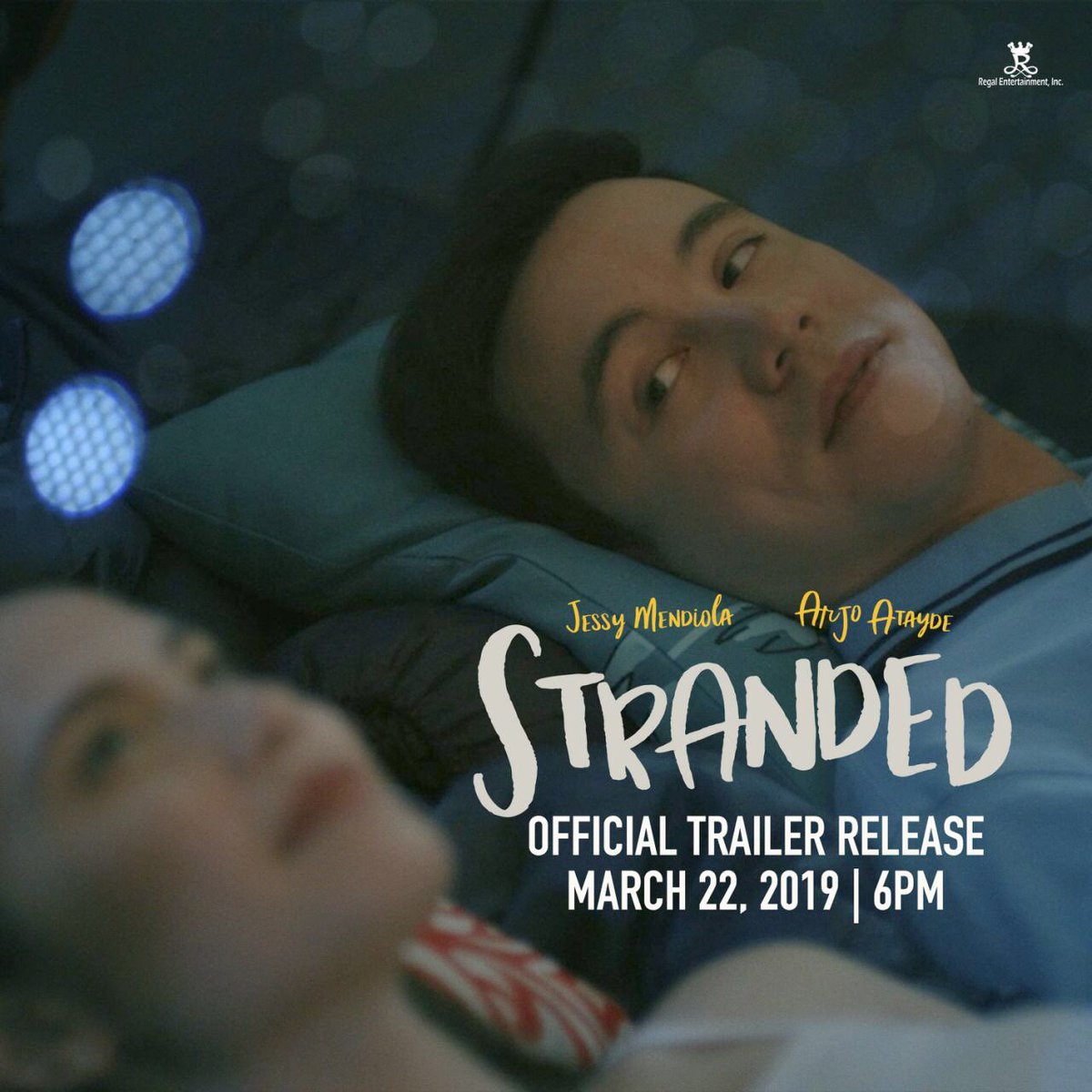 RegalFilms's tweet photo. Catch the release of Stranded Official Trailer tonight 6PM!
STRANDED starring Arjo Atayde and Jessy Mendiola in cinemas April 10
Directed by Ice Idanan #STRANDEDtrailer
#StrandedMovie https://t.co/KeARfuuYEX