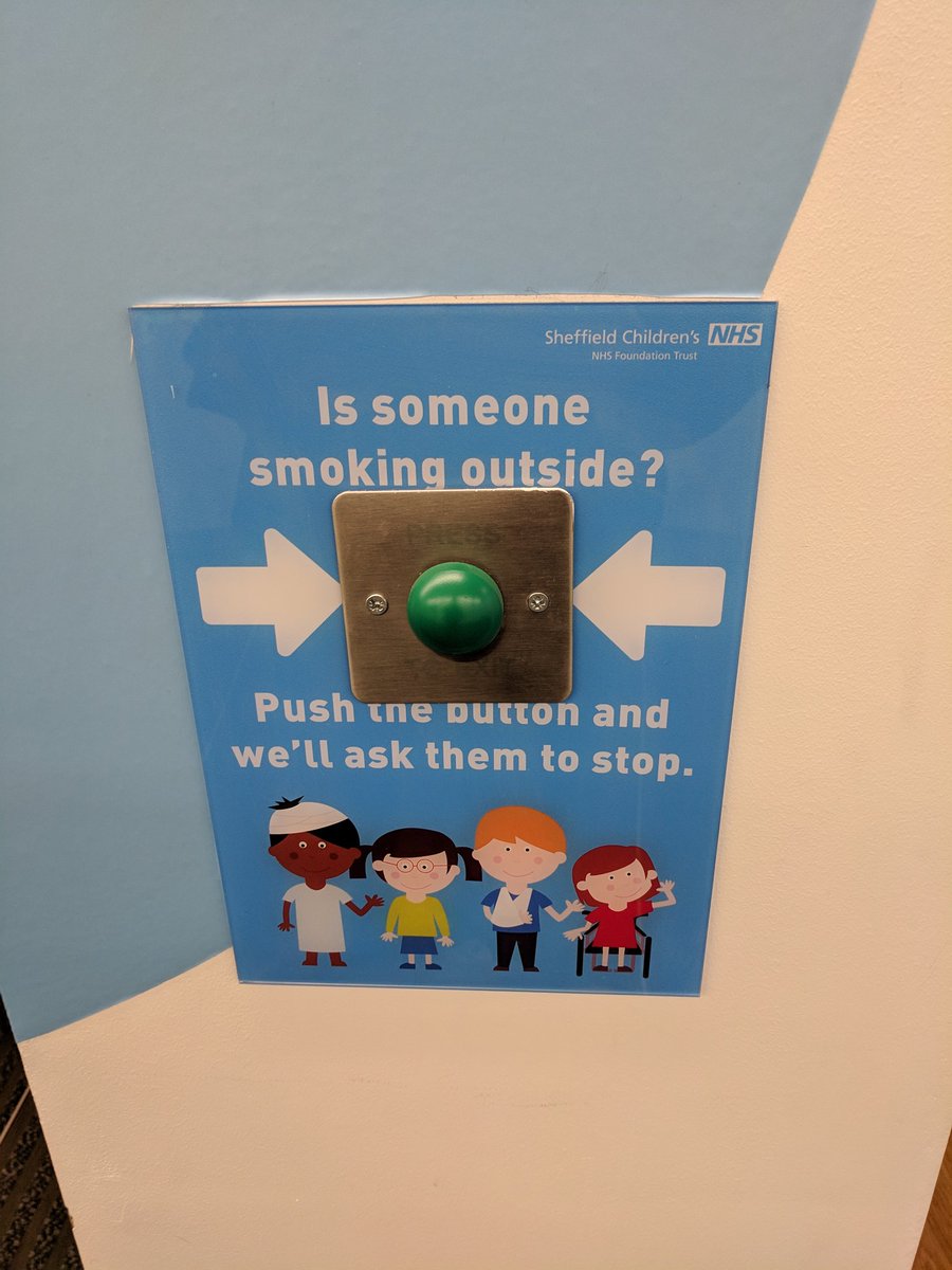 PaedsRH's tweet photo. LOVE this sign at @SheffChildrens.
More of this please in UK kids hospitals. https://t.co/5zxkNl3QlS