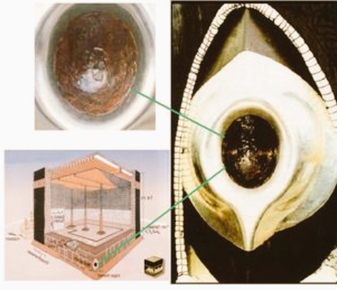 IIAbdlhamid1's tweet photo. Hacer-i Esved, #Kâbe'nin doğu köşesinden 1,5 metre yüksekliğinde bulunmaktadır...

Hacer-i Esved siyah taş demektir. Hz ibrahim (a.s) tarafından #Tavafa başlanacak yere işaret olmak üzere konulmuştur... https://t.co/sirSbp30mM