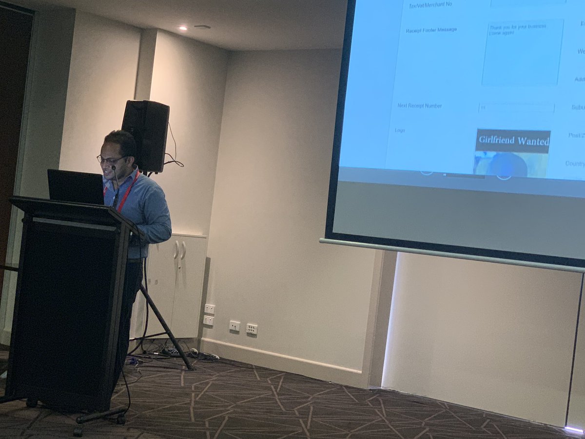 Calculation_AU's tweet photo. Thank Ifti for updating @ReckonHQ partners #rapcon2019 #cloudpos #oneyearanniversary https://t.co/OERaj9RNmx
