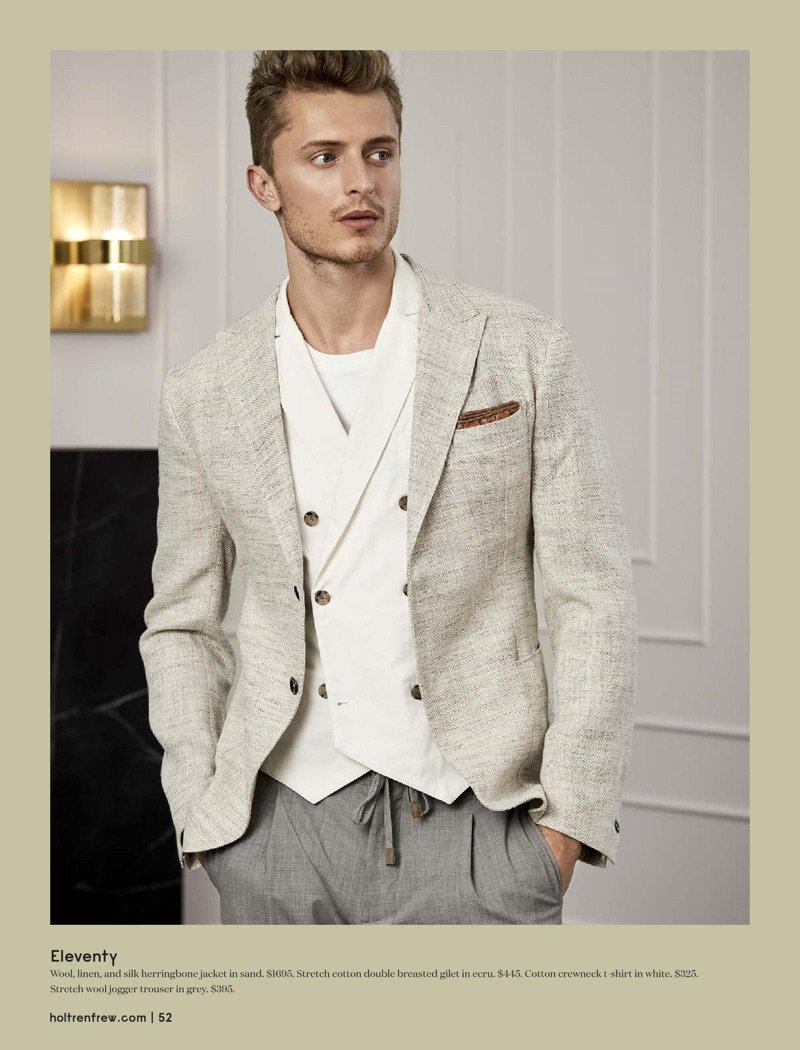 thefashionisto's tweet photo. #MaxRendell & Norbert Michalke Don Sharp Suits for #HoltRenfrew #SS19 @HoltRenfrew https://t.co/pCsJCsrQ6z https://t.co/JxnKLaSWyb