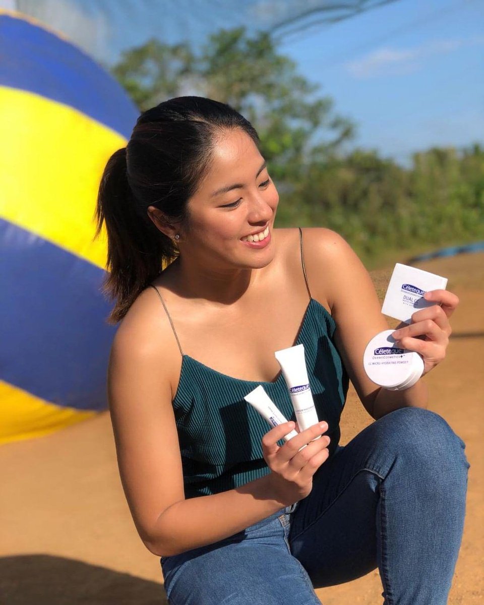 gretchenho's tweet photo. SUMMER is HERE ๐
PAG-ASA officially declares start of the dry season.
To protect my skin from the harmful rays of the sun, I use @celetequedermo's Dual CC Matte Powder w SPF30. Plus, it gives a 12-hour matte finish that makes my face look smooth and fresh :) #ThinkPlusBeautiful https://t.co/7pPFQvOJLh