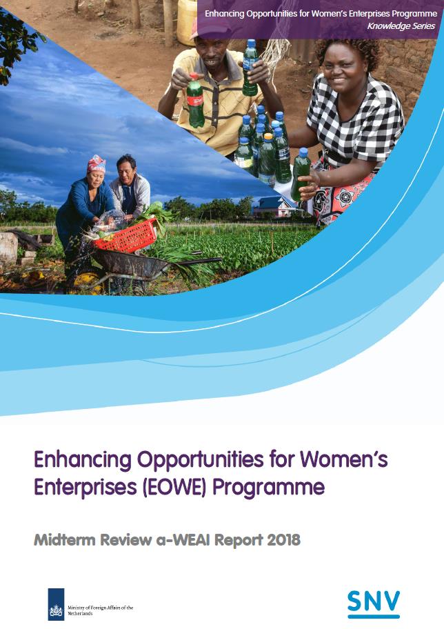 Midterm review report published on the abbreviated Women Empowerment in Agriculture Index of the #EOWE #FlowNL <a href="/SNVworld/">SNV - find us on Bluesky as snv.org</a> programme in #Kenya and #Vietnam bit.ly/2ulMLPR #WEAI #gender #WEE