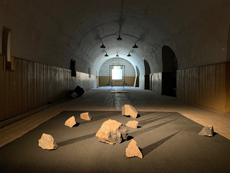 BogongSound's tweet photo. @PhilipSamartzis installation at Jack's Magazin. Site recordings form the basis of a multi-channel composition designed for playback within the main building used to once store explosives. It's part of NGV Design Week March 14 - 24. More info at https://t.co/1lV1PmQZbb https://t.co/doh1yZzuy8
