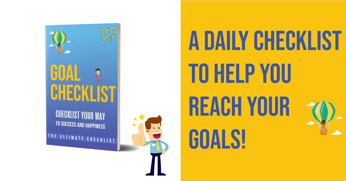 GoalChecklist's tweet image. Goal Checklist is a simple way to check your progress towards your goals. Try our free checklist on our website: goalchecklist.com and let us know what you think! 😃
#goal #checklist #goalsetting