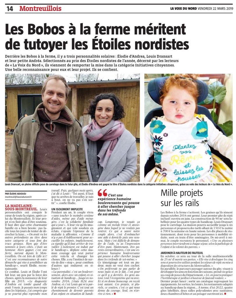 elodie_dandrea's tweet photo. Étoiles Nordistes! Une belle soirée @lavoixdunord et de très belles rencontres hier soir! Encore un gd plaisir de découvrir l'article de @AdjoudjElodie ce matin ds @VDNetaples ;) Merci à tous les votants, Merci de votre soutien dps 3ans!! On retourne à notre initiative citoyenne! https://t.co/HPTS8vMb8F