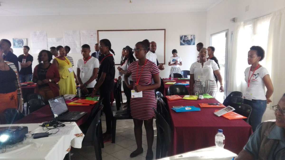 CathYouth_SACBC's tweet photo. Morning Prayer #SACBC_YouthConf19 #Botswana https://t.co/9X3kd85iwu