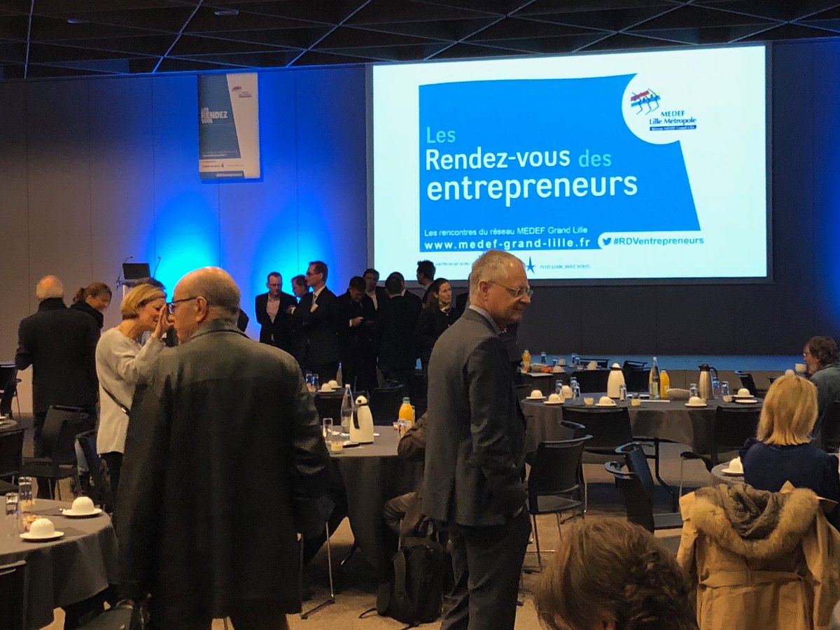 MEDEFLM's tweet photo. #RDVentrepreneurs c’est maintenant à @E_Cites avec @FredericMotte et @creditdunord pour parler actualité économique https://t.co/AFeVFER6Ww