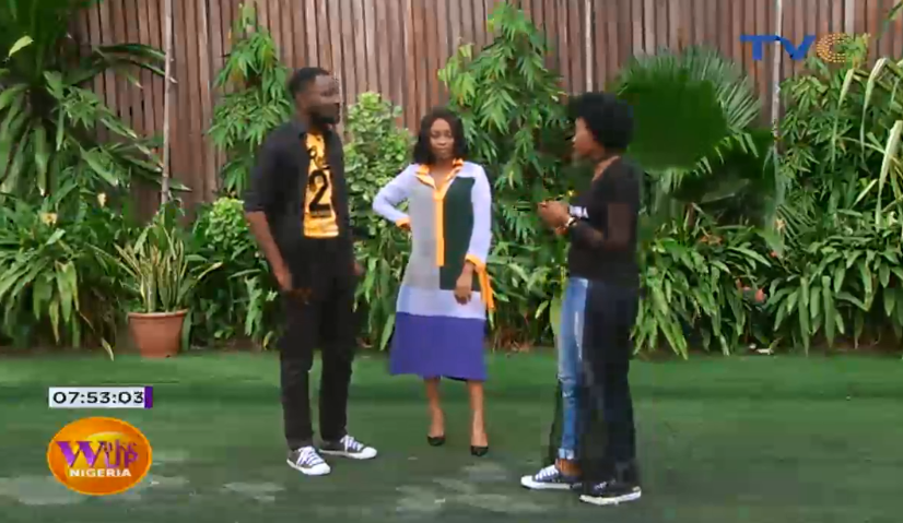 TVCconnect's tweet photo. #Fashion Showcase #Mmakamba #FunkyFriday #TGIF #WakeUpNigeria https://t.co/fiSYYwsJbX