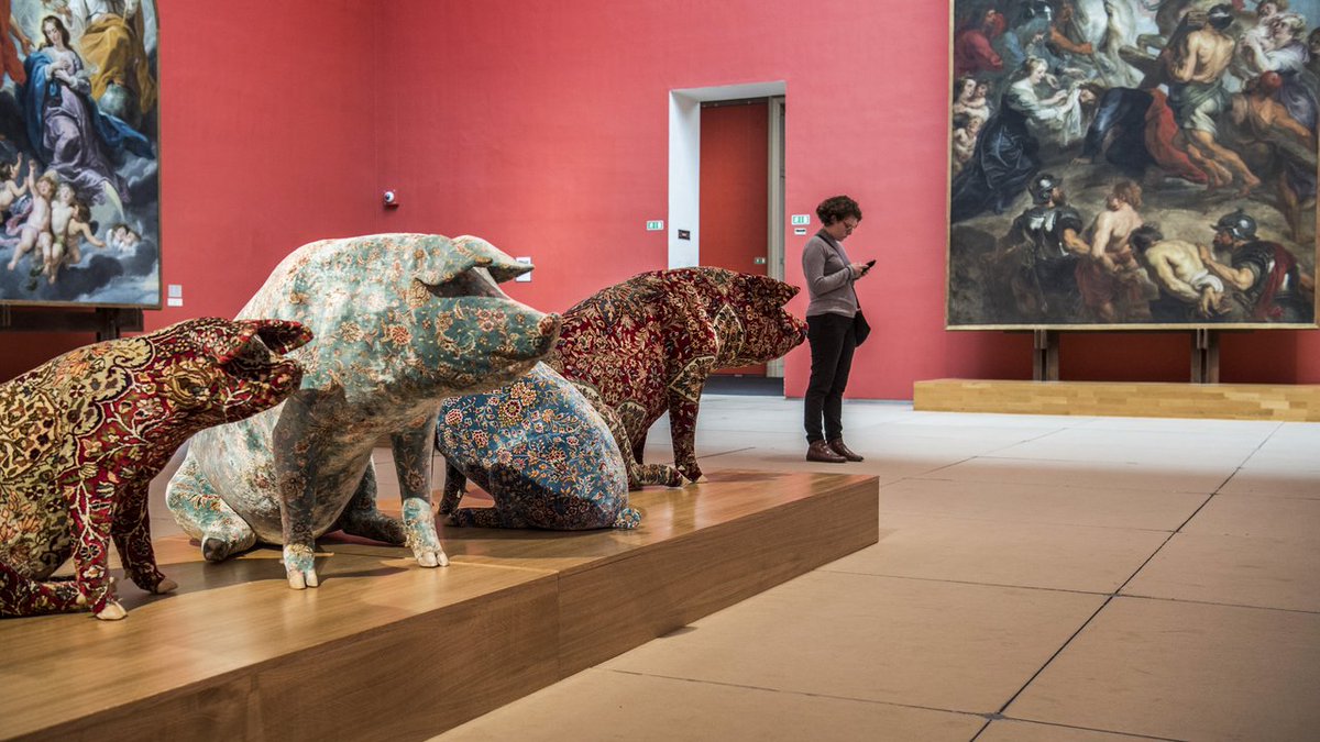lecho's tweet photo. Les Musées royaux des Beaux-Arts de Belgique s'offrent la griffe #Delvoye https://t.co/bnpZGqmKKB #Art #Brussels via @FineArtsBelgium #WimDelvoye #ExpoDelvoye @XUM_ https://t.co/e2ei9gf3PT