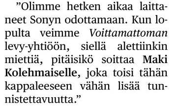 kariputtonen's tweet photo. Hesarissa Iso H kommentoi seuraavasti Fintelligensin ja koko Suomiräpin "uudesta tulemisesta". Olisiko heidän sittenkin pitänyt kuunnella tarkemmin mitä Sonyn ammatilaiset tiesivät alastaan? https://t.co/0Rf1n4E281