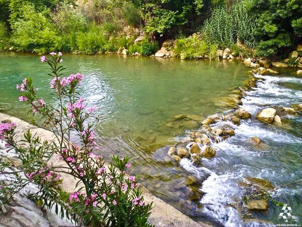 نهر الليطاني «كفرصير» لبنان