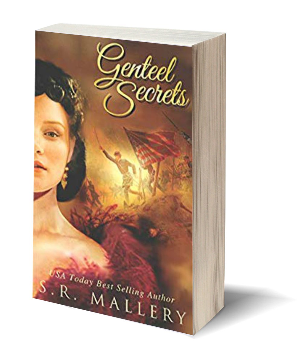 An unforgettable civil war adventure!
★GENTEEL SECRETS★
🦉viewbook.at/GenteelSecrets

wp.me/P5rIsN-1Mw #IARTG #amazonUSA
"<a href="/SarahMallery1/">Sarah (S.R.) Mallery</a>
✎via Pizzazz Book Promotions wp.me/P5rIsN-Ft
