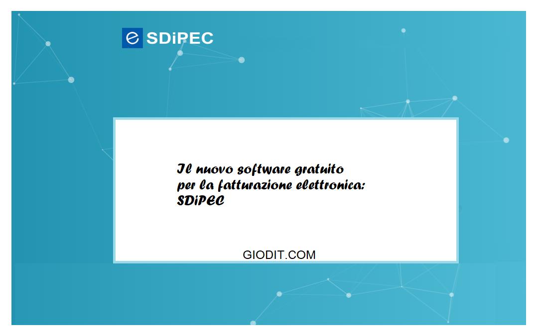 GerosaRoberto's tweet photo. Il nuovo software gratuito per la fatturazione elettronica: #SDiPEC https://t.co/CNA43Jxx4I @GiovannaDiTroia https://t.co/WFr77rzial
