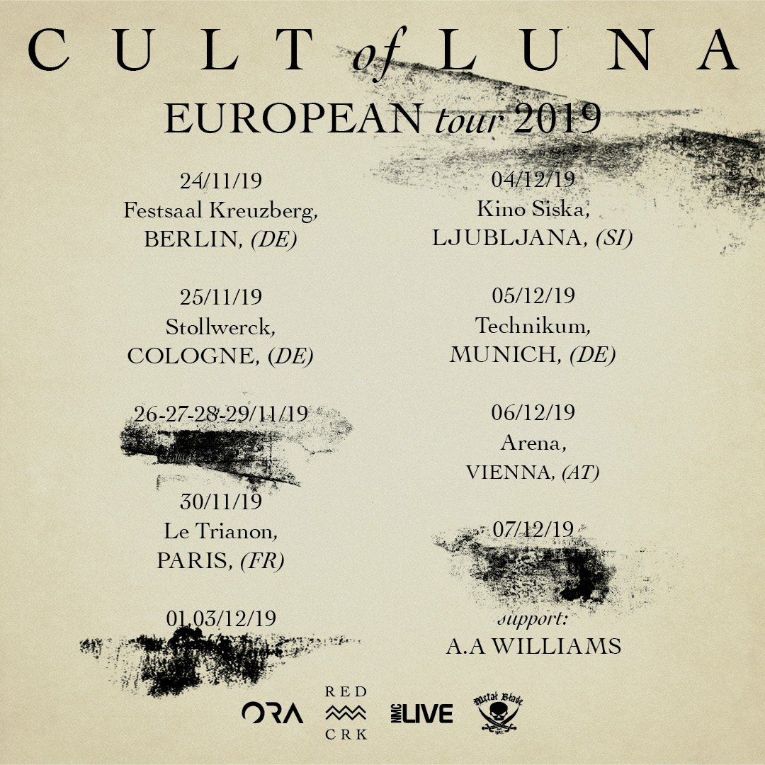 Tickets for the first shows of the new Euro tour are now on sale 
▶︎ cultofluna.com/tour
See you there !