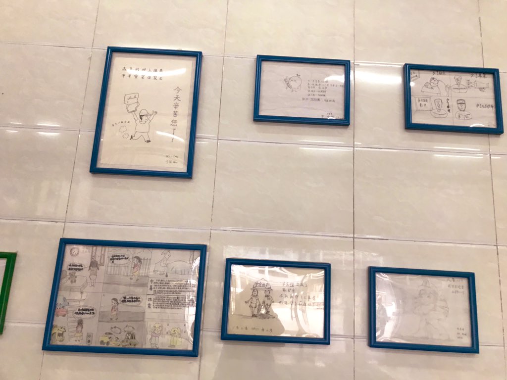 tecpartnermcd's tweet photo. When #SafetyFirst is a cultural commitment - it manifests in the coolest ways. #cartoon drawings by talented @Jabil team members show #safety matters in Chengdu. #comiccreativity #inspirationforgood https://t.co/0EW20OtCQk