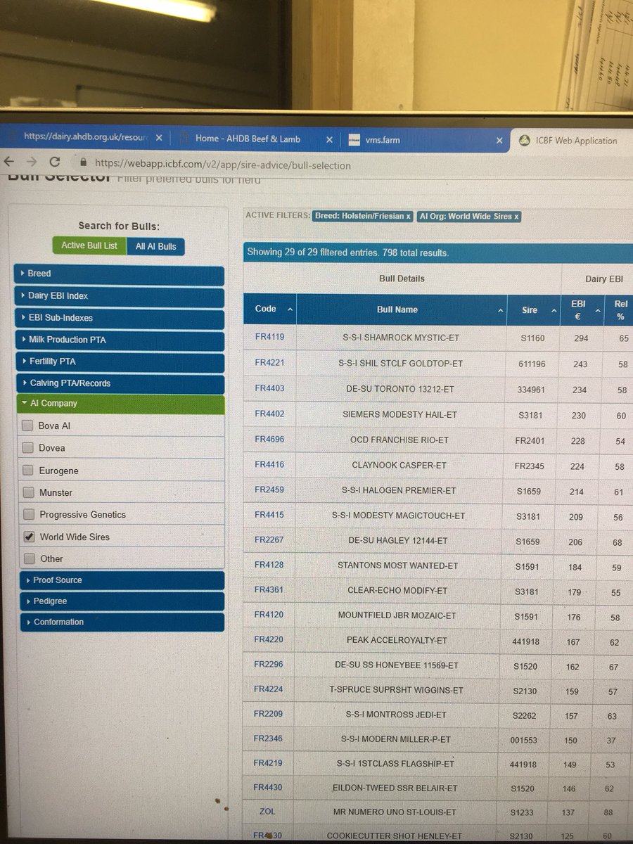 Brklydairysol's tweet photo. @CiaranOShea11 @Micon1012 @Michael07793317 Not to bad bull list when you uncheck a load of the boxes #refinements 🙈🙈👍 https://t.co/bsxesJtufe