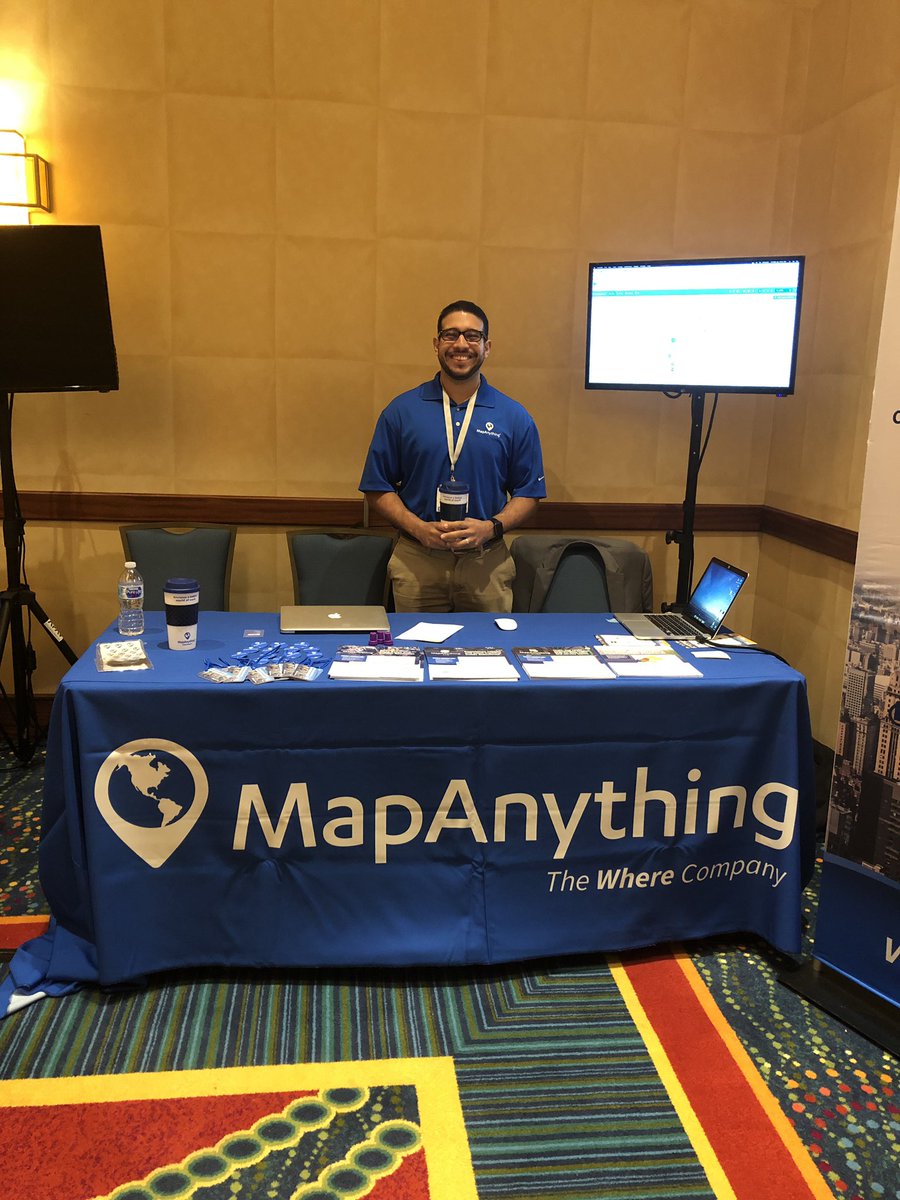 Amyfranbran13's tweet image. Come by the @MapAnything booth @SEDreamin and learn how we help make our customers more successful with Data Visualization #MapAnything #SED19