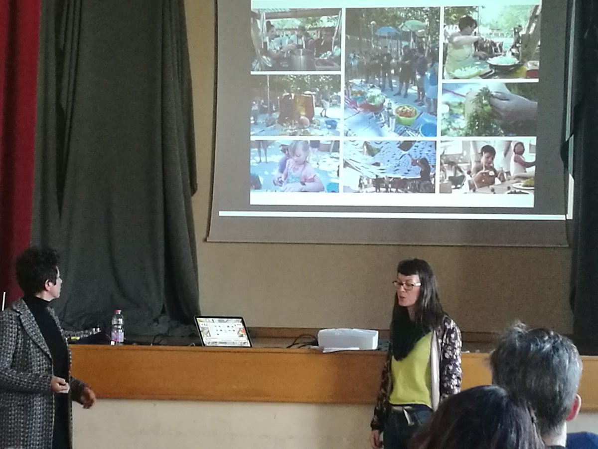 Kallipolis1's tweet photo. Asociacions, artits, designers from #Paris #madrid #Wien #Turin #Trieste at #Culturalhackathon have presented their projects for public spaces using food and working with local communities https://t.co/Y4DH542mw2