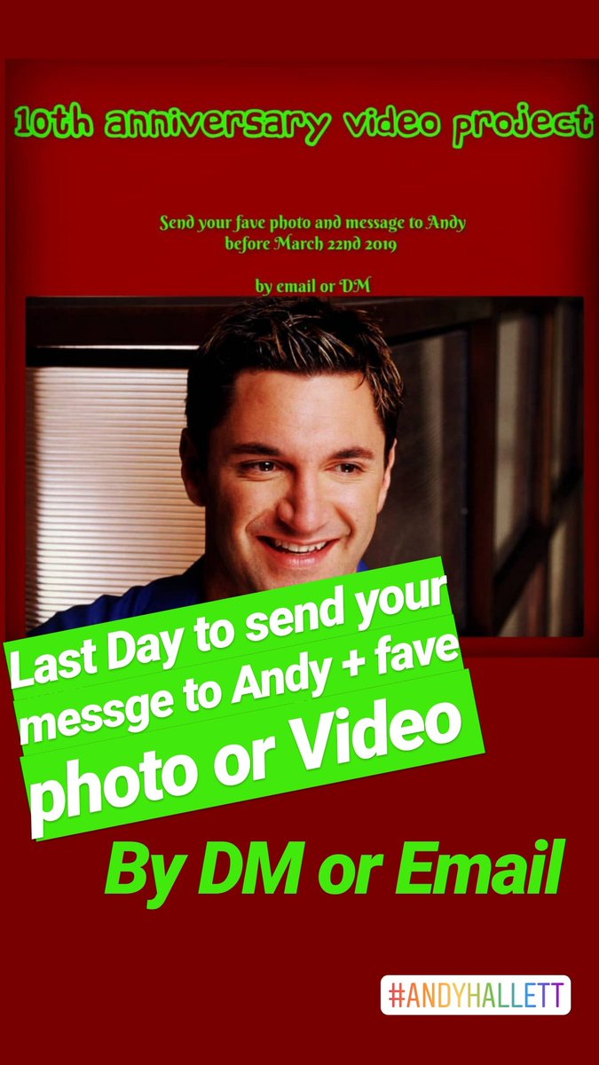 myandyhallettsp's tweet photo. Last day!! #AndyHallett #tribute #Lorne #GiveMeMoreLorne #lornette #josswhedon https://t.co/ueMxOGXLXq