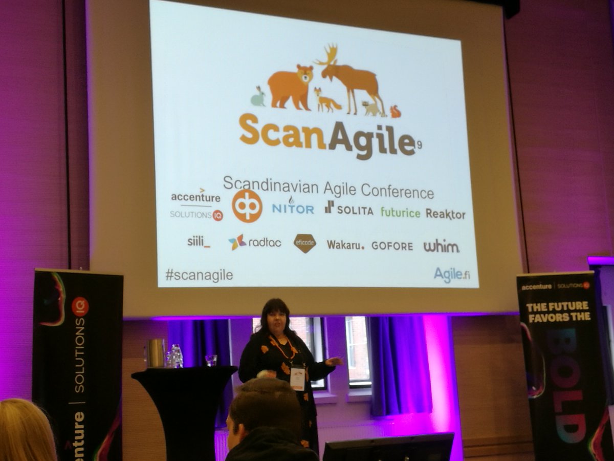marmotamarmota's tweet photo. #ScanAgile 2019 ๐ป #BestEver #BiggestTakeaways for me after one week and counting:
1. #AgileAtScale by #OlliSalo @McKinsey Spark
2. #DeveloperAnarchy by @TealMavericks #ToGetTheJobDone
3. #NewTricksOldDogs by @hannojarvet #MethodologyAgnostic
#TopNotchConference by @scanagile ๐ https://t.co/VsBHXJVN60