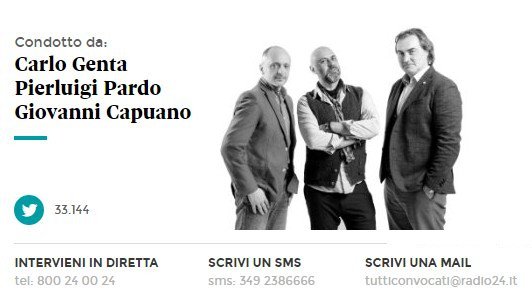 📋Lista dei convocati di oggi #22marzo:

<a href="/giannidebiasi/">Gianni De Biasi</a> 
Pieraugusto Stagi &amp; <a href="/PippoPozzato/">Filippo Pozzato</a> 

📻ORE 14.05 STREAMING ▶️bit.ly/2SGNEwf
