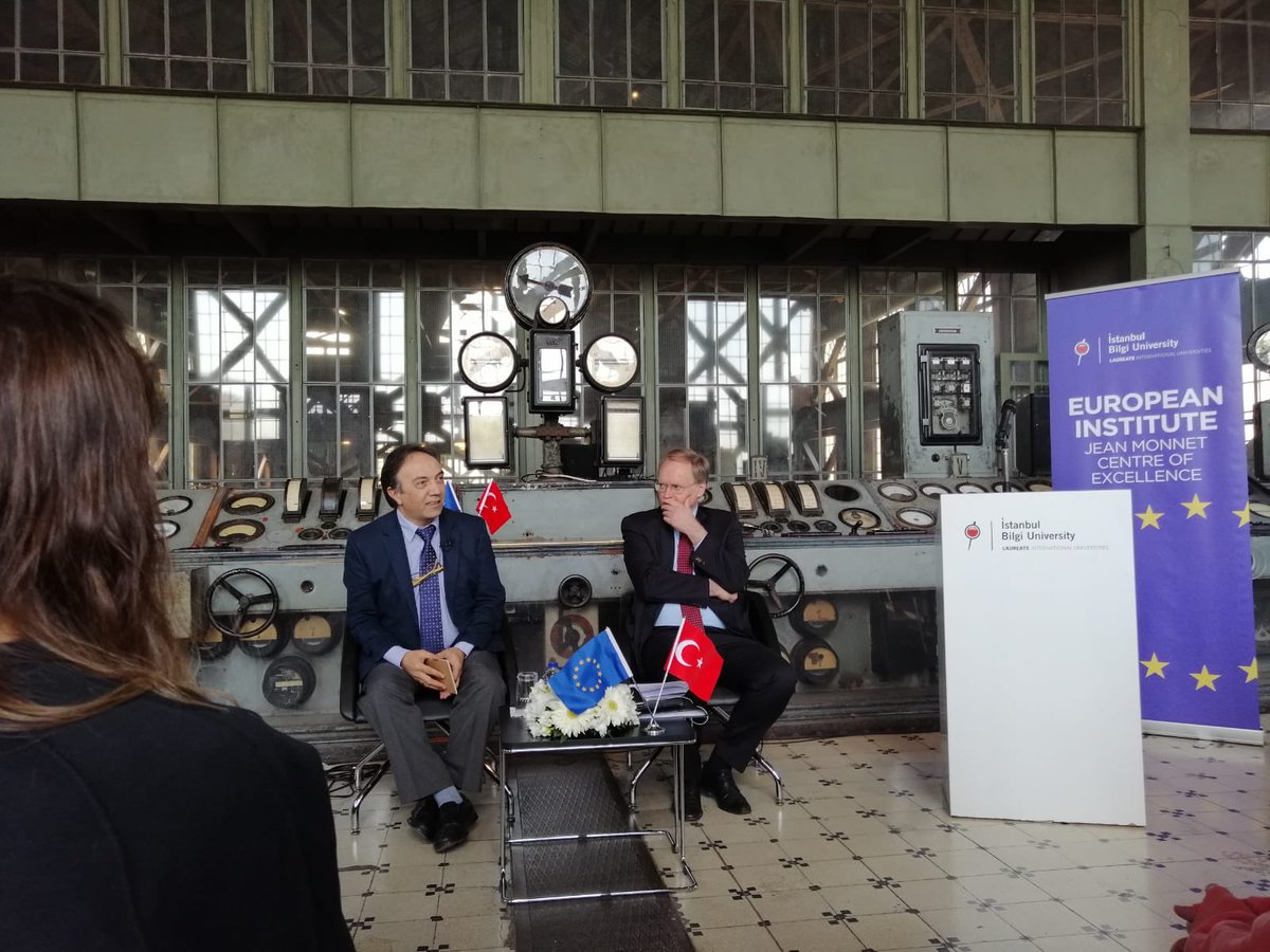 It was a pleasure to have EU Ambassador Christian Berger at ⁦<a href="/BiLGiOfficial/">İstanbul Bilgi Üniversitesi</a>⁩. His talk at the Energy Museum was inspirational for EU- Turkey relations. Thanks ⁦<a href="/EUDelegationTur/">AB Türkiye Delegasyonu🇪🇺EU Delegation to Türkiye</a>⁩ ⁦<a href="/BILGI_European/">BİLGİ European Institute</a>⁩ ⁦<a href="/FEUTURE_EU/">FEUTURE</a>⁩