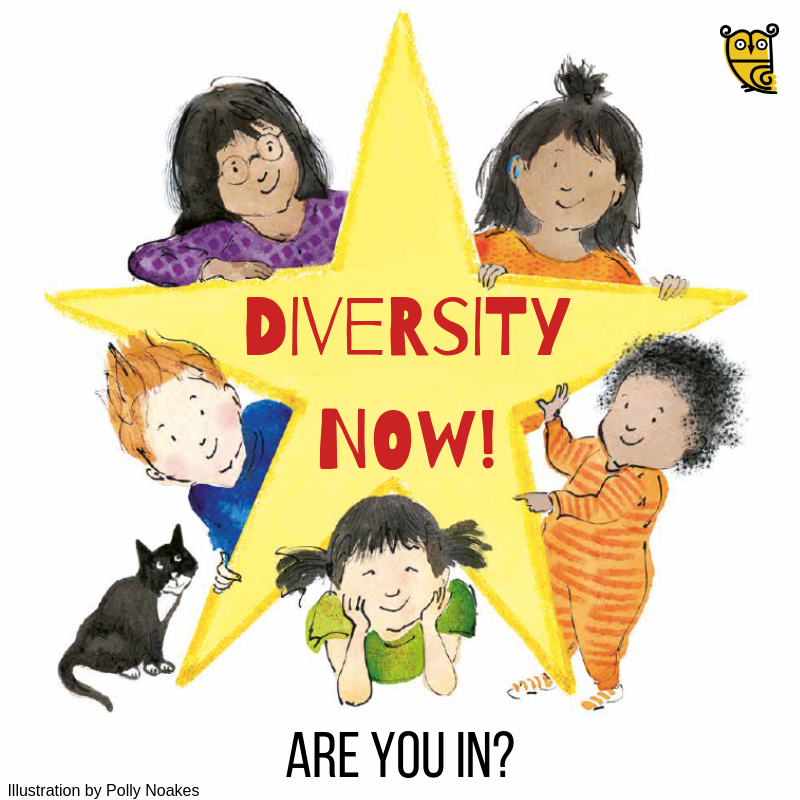 TinyOwl_Books's tweet photo. "Buy children you know, of any ethnicity, books featuring BAME characters!" Just one of @NicoletteJones' five brilliant suggestions for how to increase the visibility of diverse children's books. Discover the others here! #DiversityNow https://t.co/T6tNU2ZpCF https://t.co/T6Nscx7u2j