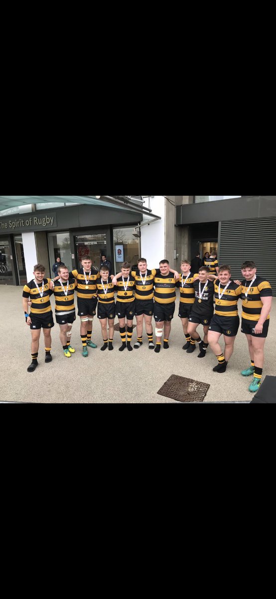 Just look at all your boys  <a href="/AmpthillRufc/">Ampthill Rugby</a> in the winning team today @SamWhitPE  🏉❤️under 18’s Vase Winners x very proud xx