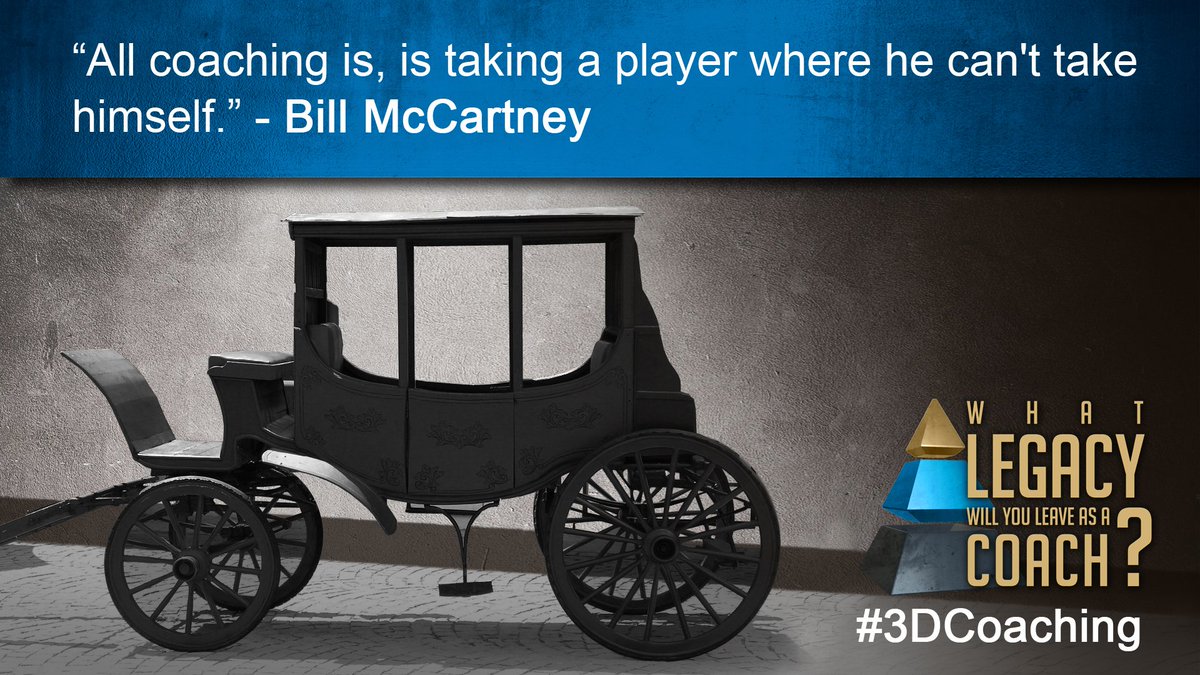 3DCoaches's tweet photo. Original definition of "Coach": A covered carriage that takes a person of importance from where they are to where they want or need to go. #3DCoaching https://t.co/oNsBcZNLa7