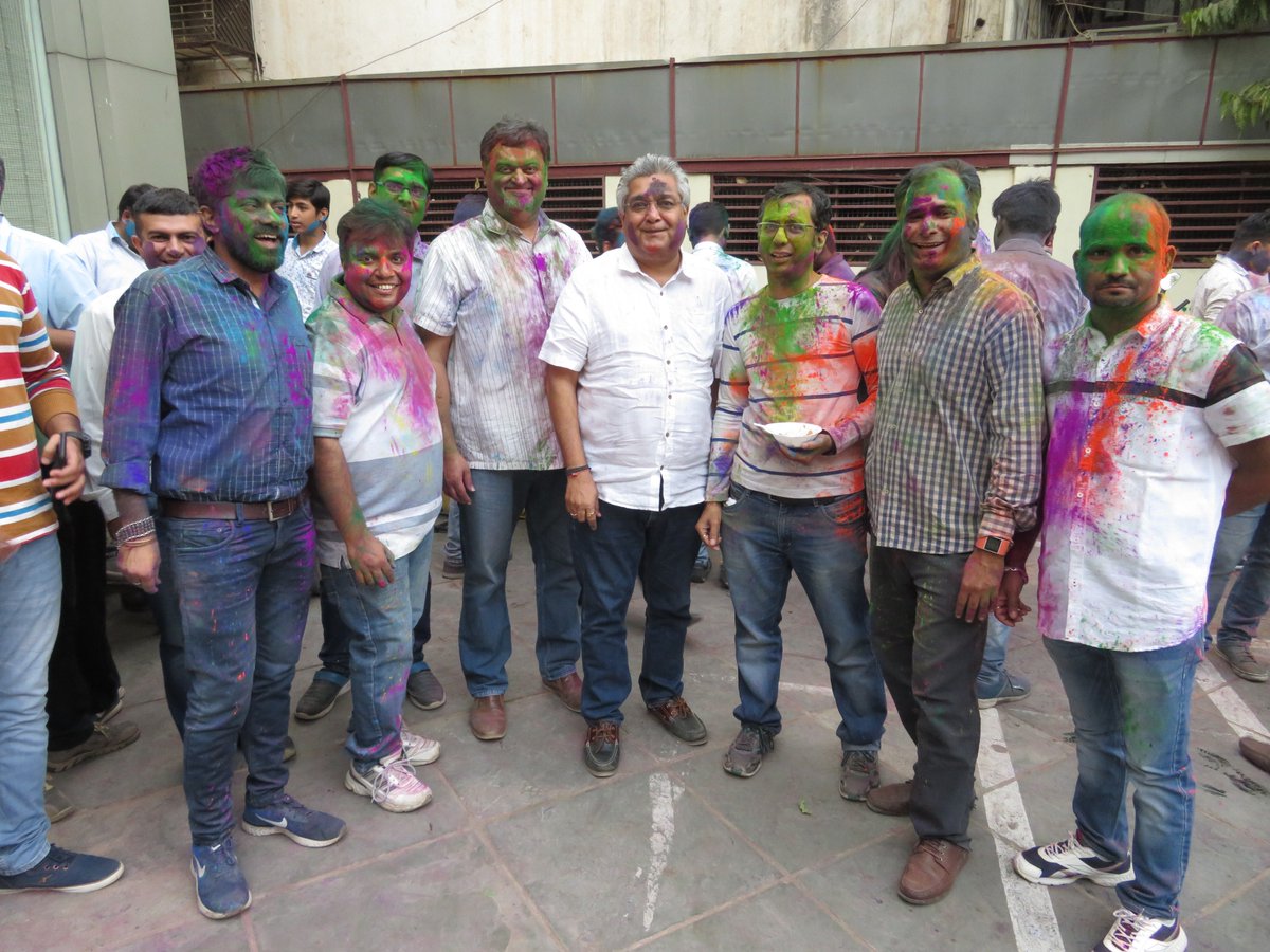 infospec_india's tweet photo. Holi is more than colorful celebration as it encourages us to spread the color of love, joy, and fun!
Like every other festival, this time also SPEC INDIA celebrated #Holi2019 with great enthusiasm, joy, and colorful spirit.
#HappyHoli2019 #LifeAtSPEC
#Holi #Holi2k19 #HappyHoli https://t.co/azSyj0bMw7
