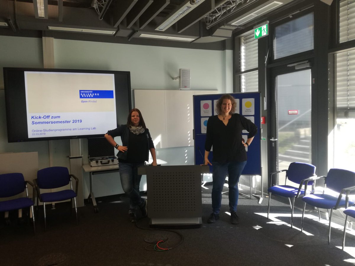 Startklar für das Sommersemester 2019. Wir freuen uns auf unsere neuen Teilnehmenden @learninglab !
