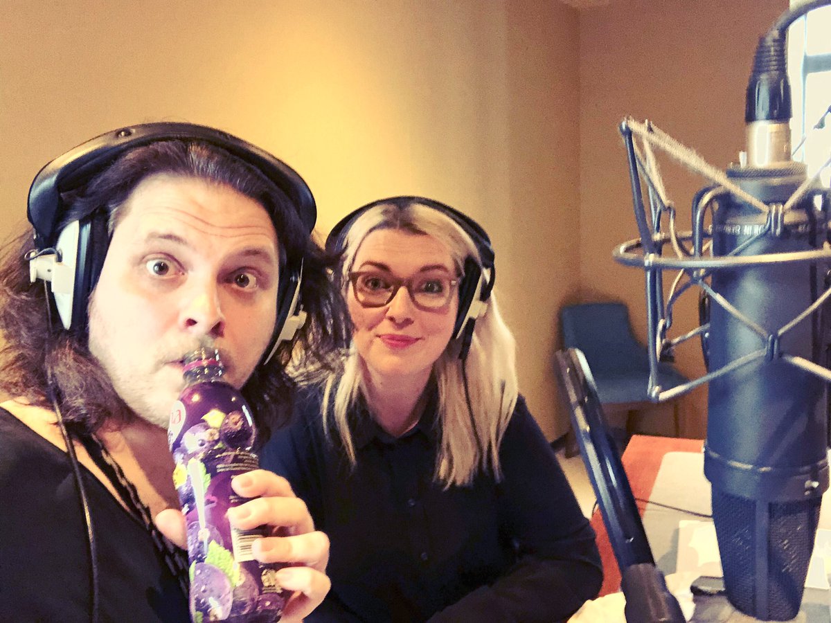 TheDandy's tweet photo. GUYS!!!!! Yesterday I got to work alongside ‘THE’ @KateBellActor!!
Thank you @YaketyYakVoices for making my dream come true. X #VoiceOvering https://t.co/sjXD13xYfA