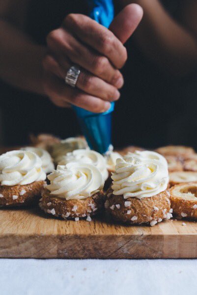 Le Choux class on Saturday 13 April from 10-2.30!master the skills of choux from start to finish! rolling crumble, piping choux pastry, fundamental skills of pastry cream, crème légère,silky smooth chocolate ganache and caramel.Spaces are limited!book via website! X
