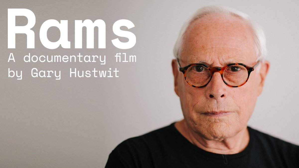 Swiss Premiere ! Save the date for the Dieter Rams Screening taking place on March 28, at Weisser Wind, in Zurich.
Information and registration on facebook.com/events/5646071…