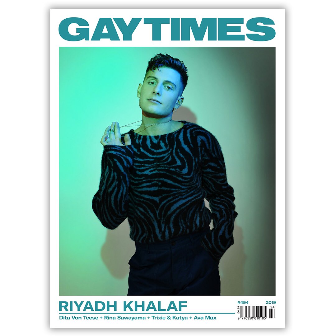 UnitedAgents's tweet photo. YAAAASSSS!! 🌈
@RiyadhK graces the April cover of @gaytimesmag as he talks about his new book #TheGayGuide, and why he'd have given anything to have a book like his when he was coming out. https://t.co/reLrB3Jij9