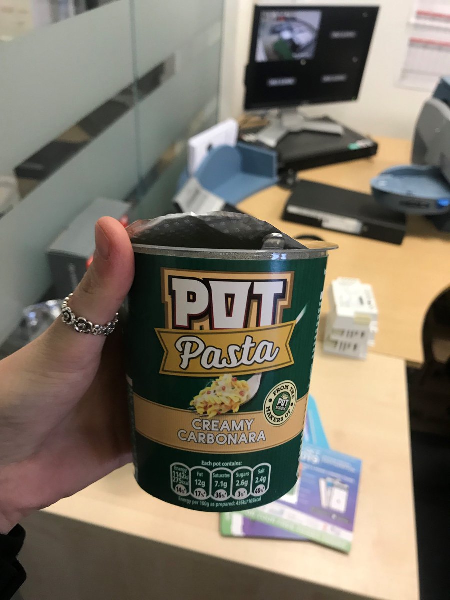 oceanvillageic's tweet photo. Thanks @TheWorkPerk for letting us sample these #PotPasta from @PotNoodle they are delicious! #YouCanMakeItalian https://t.co/J03M4XzVIM