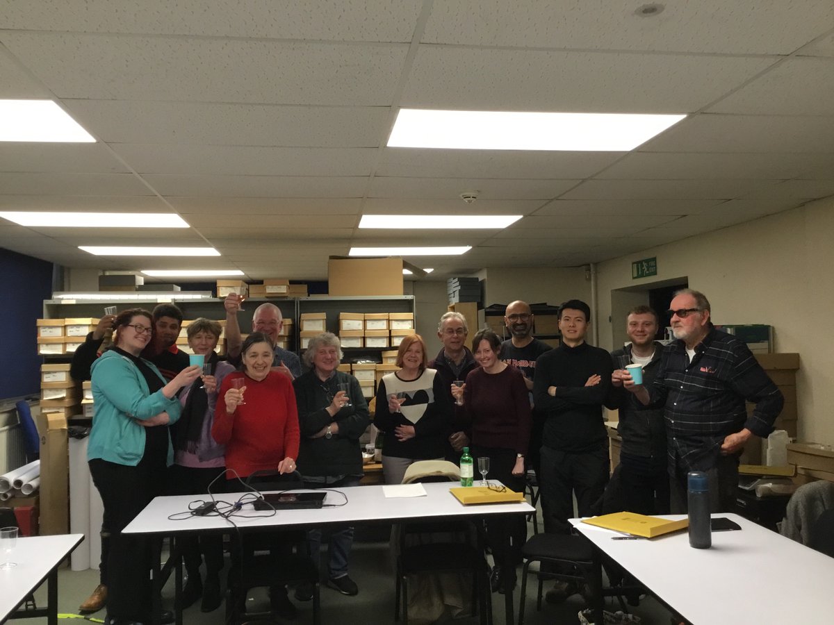 MOLArchaeology's tweet photo. Last night the final session of #MAAST (for now!) took place here at MOLA HQ! We'll be sharing more insights and info from the project and our lovely participants over the coming weeks, so watch this space for more https://t.co/Piz9PeQGHs