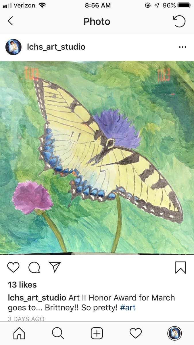 LCHS_ART_STUDIO's tweet photo. Art II Honor Award for March https://t.co/izhFYuKGEv