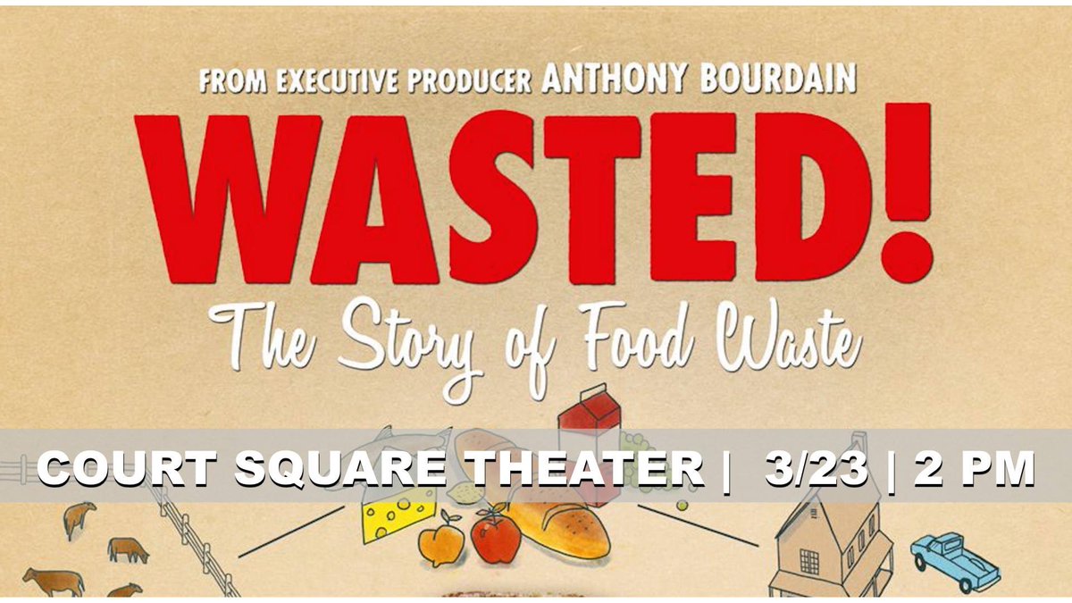 JMU friends: please come out tomorrow to support my group and I at our FREE screening of the film WASTED! as a part of the Reel Change Film Festival! Bring your friends, learn about food waste, and hear from an incredible panel of guest speakers after the film🎉