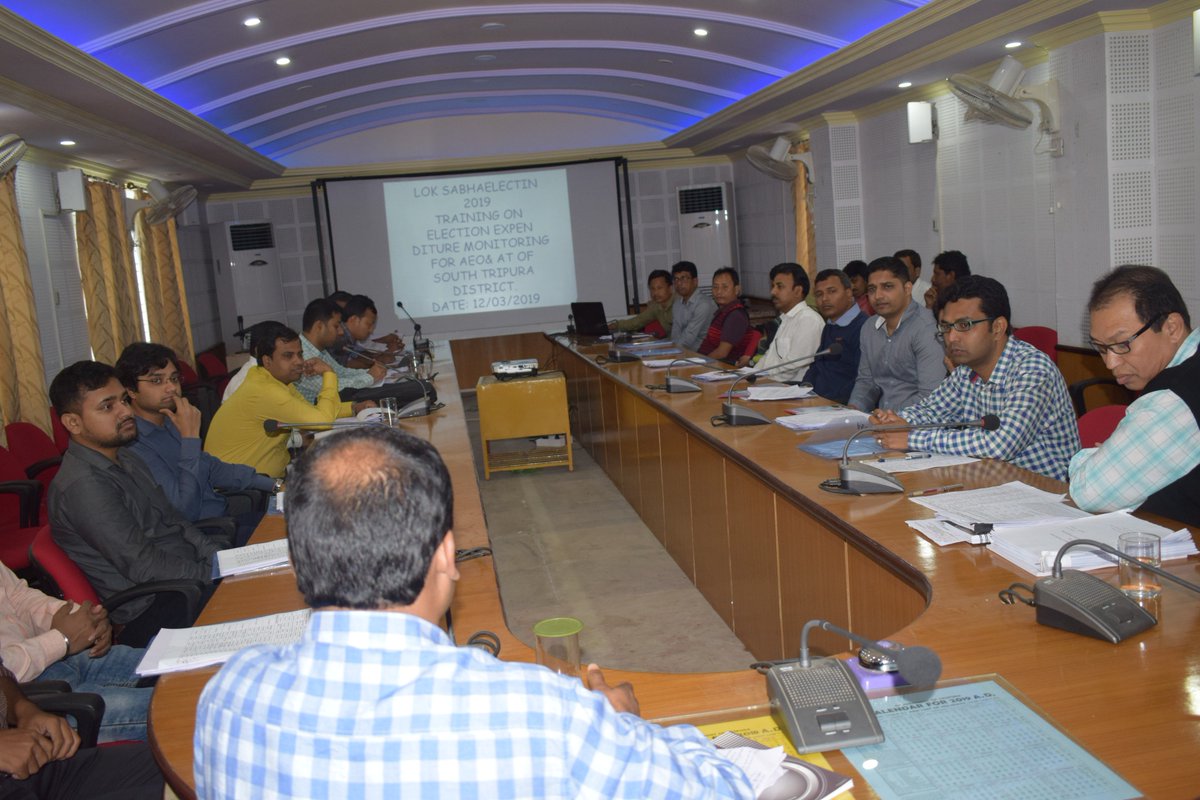 District level training on Expenditure Monitoring, South Tripura.